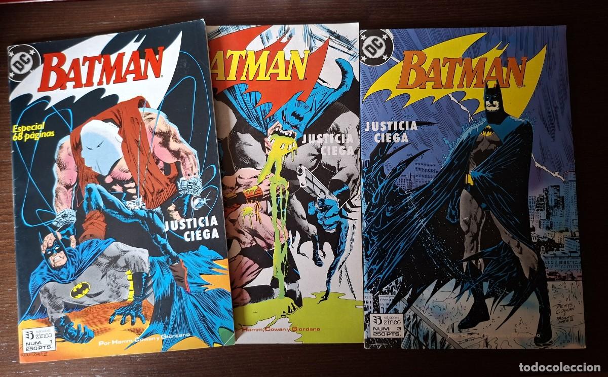C&oacute;mics: Batman: Justicia Ciega - 3 ejemplares - Completa -