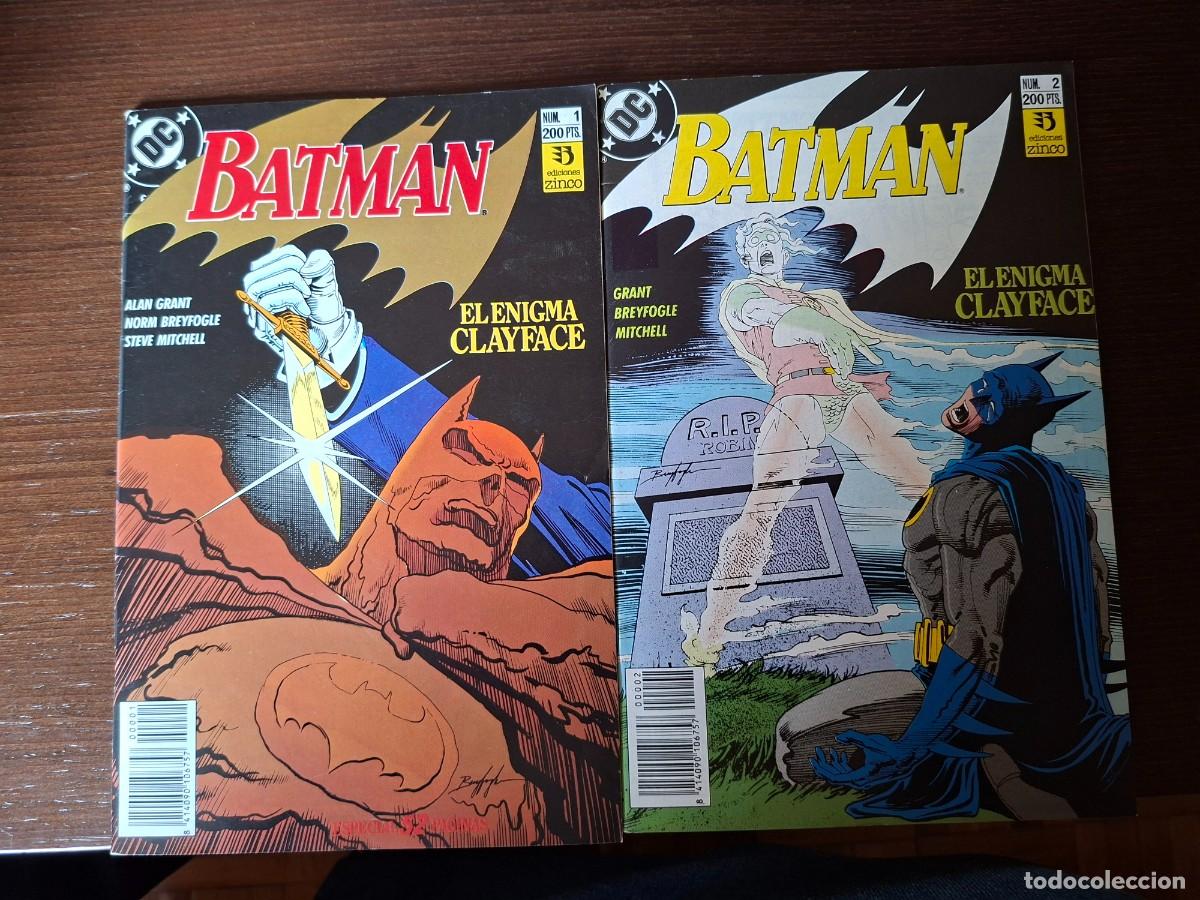 C&oacute;mics: Batman: El enigma Clayface - 2 ejemplares - Completa - - Foto 1