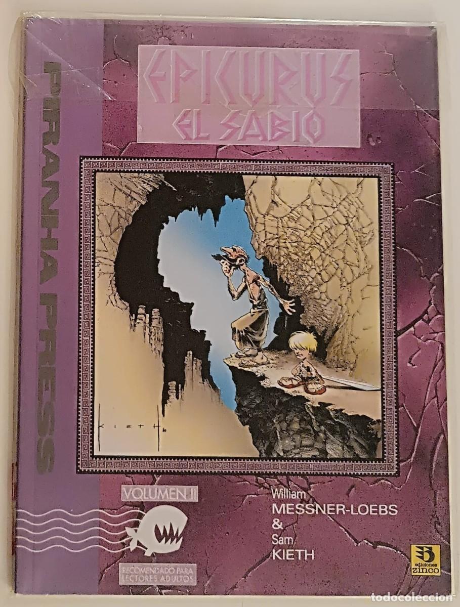 C&oacute;mics: Epikurus el Sabio Vol. 2 - Sam Kieth / Zinco [MINT] - Foto 1