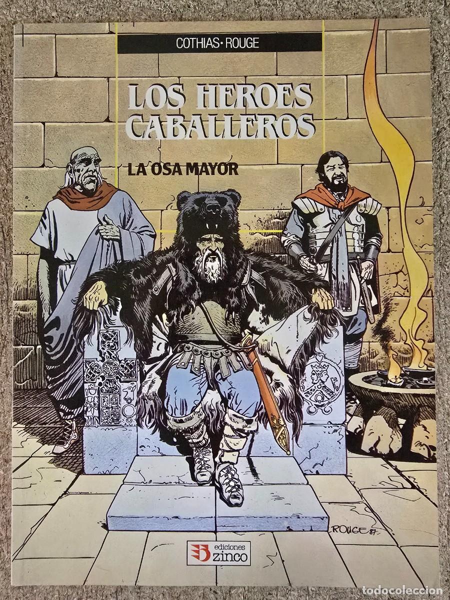 C&oacute;mics: Los Heroes Caballeros.La Osa Mayor.Ediciones Zinco