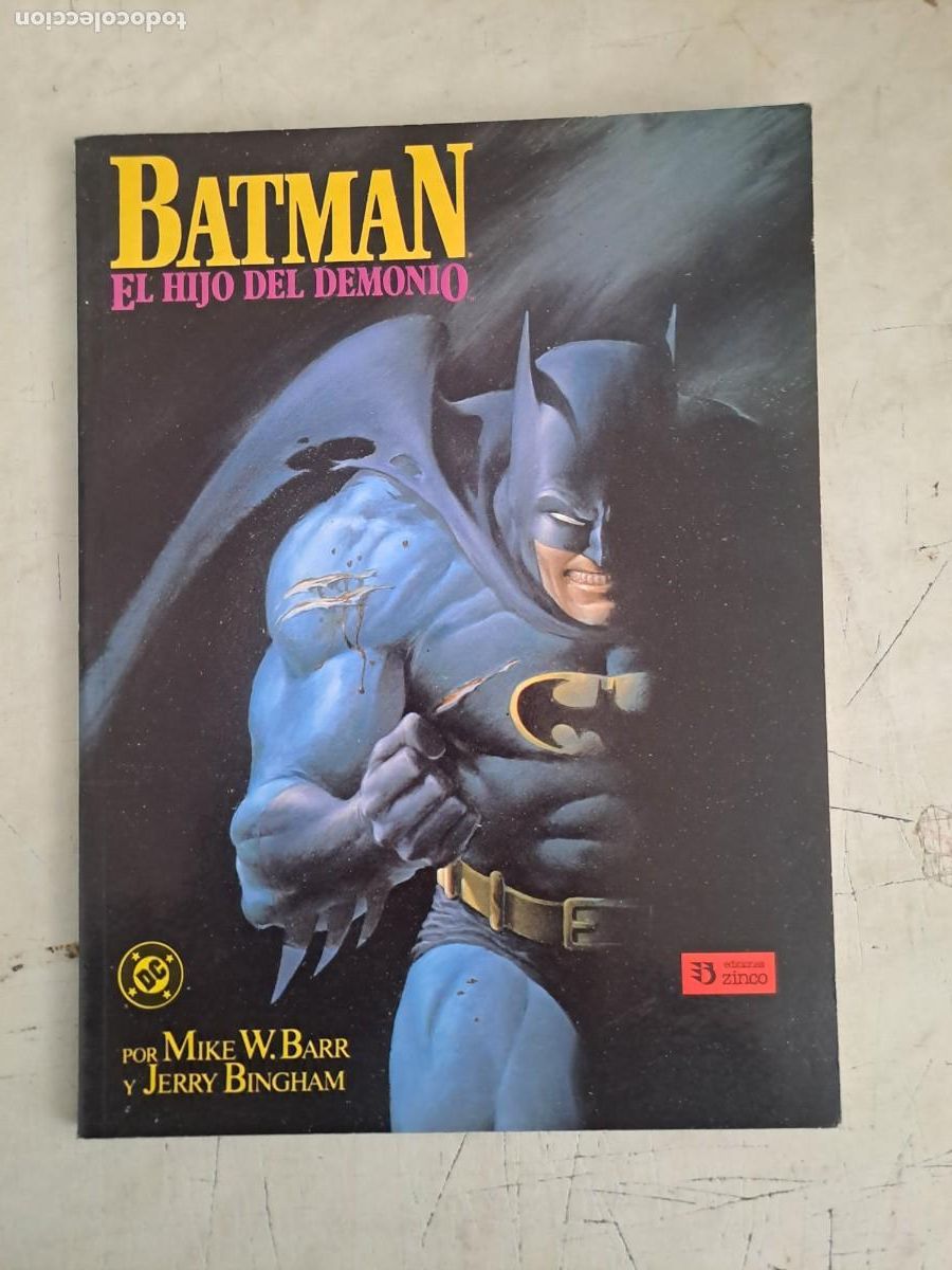 C&oacute;mics: Batman, el hijo del demonio, Zinco en muy buen estado Bolsa DA
