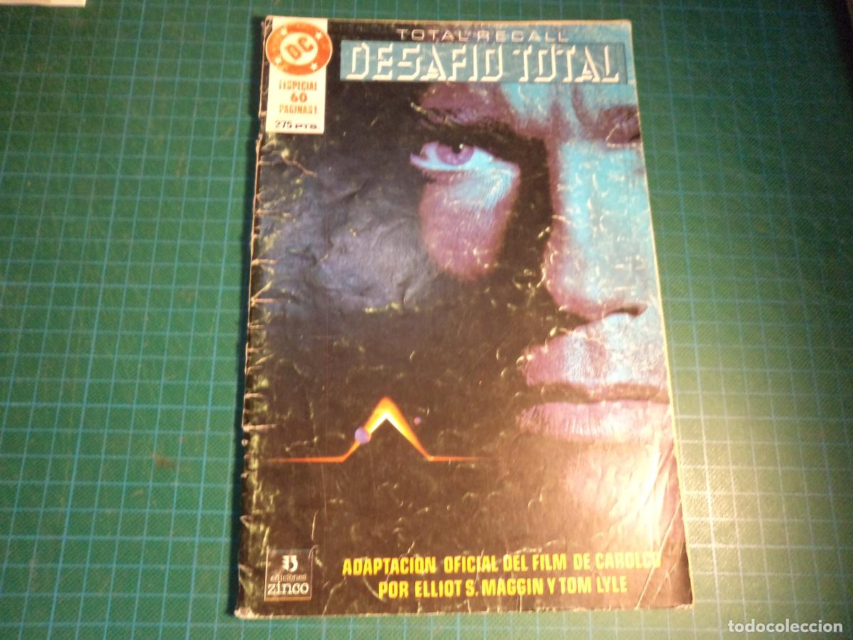 C&oacute;mics: Desafio Total. Adaptacion de la pelicula. Zinco. Con se&ntilde;ales de uso. (Ref. 2-B)