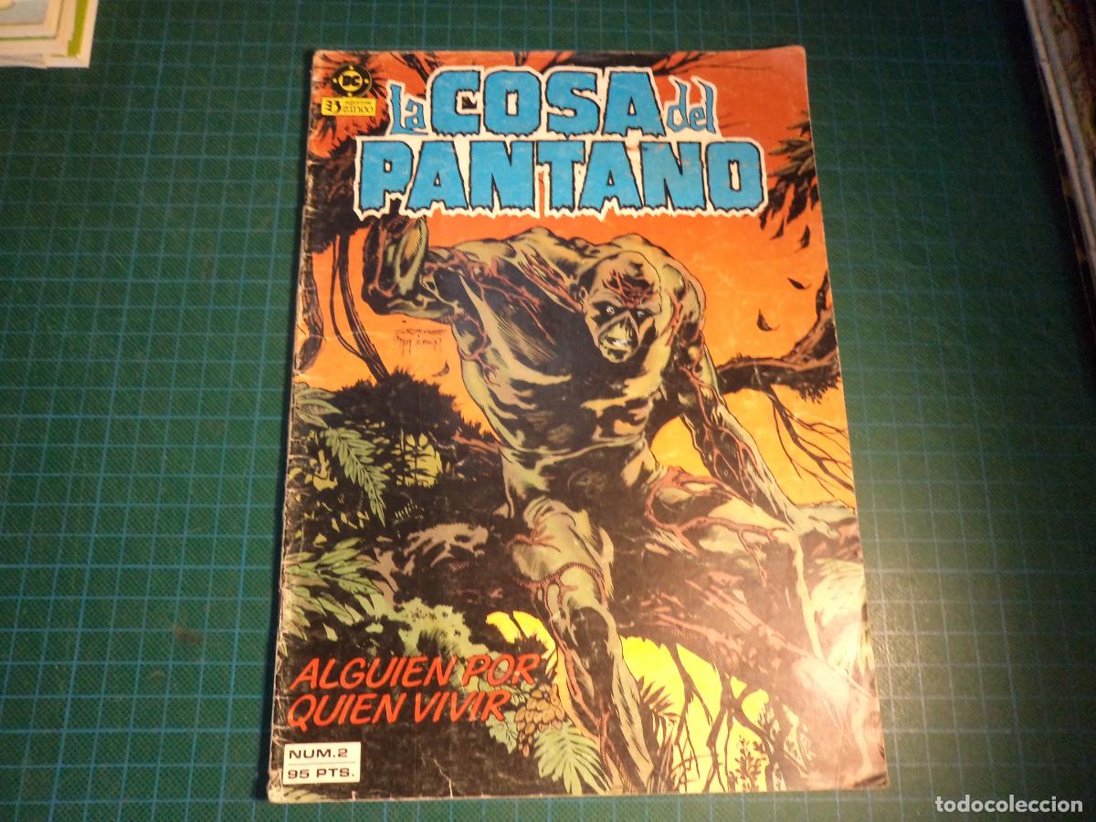 C&oacute;mics: La cosa del Pantano. N&ordm; 2. Zinco. Con se&ntilde;eles de uso. (Ref. 4-B)