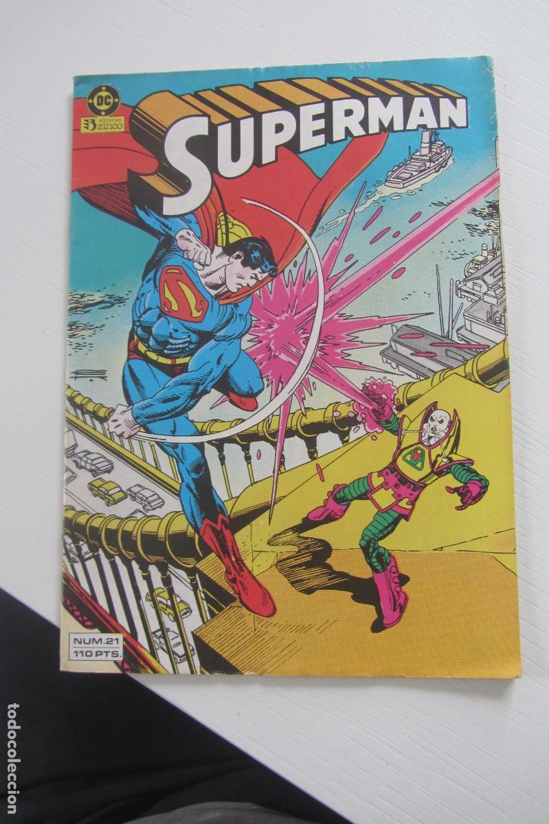 C&oacute;mics: SUPERMAN vol I N&ordm; 21.- LUTHOR DESENCADENADO. DC. EDICIONES ZINCO ARX45