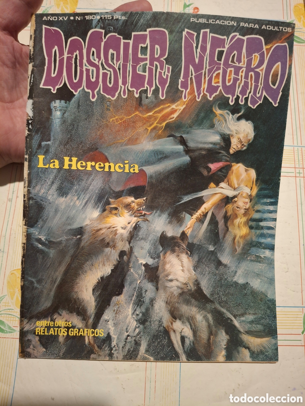 C&oacute;mics: Comic - Dossier Negro 180 - Solano Lopez, Pat Broderick - Ibero Mundial Ediciones - Zinco