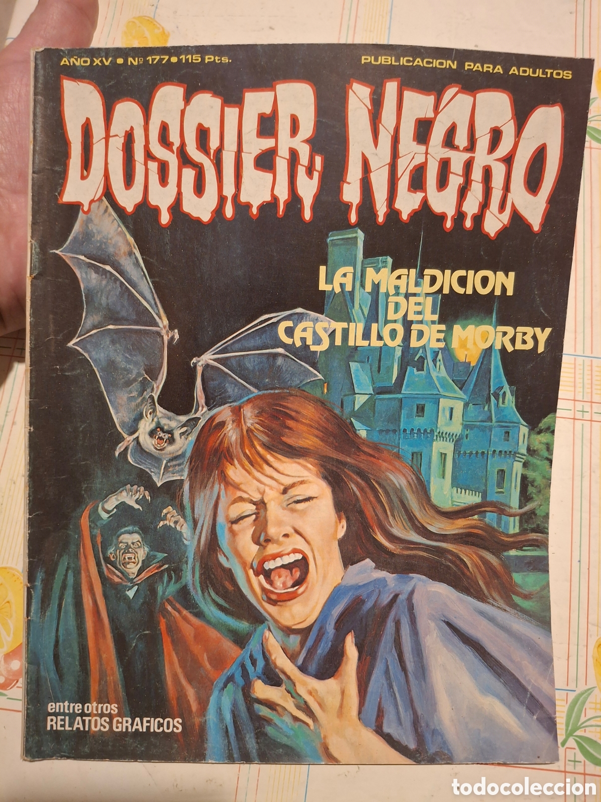 C&oacute;mics: Comic - Dossier Negro 177 - Solano Lopez, Alan Weiss - Ibero Mundial Ediciones - Zinco