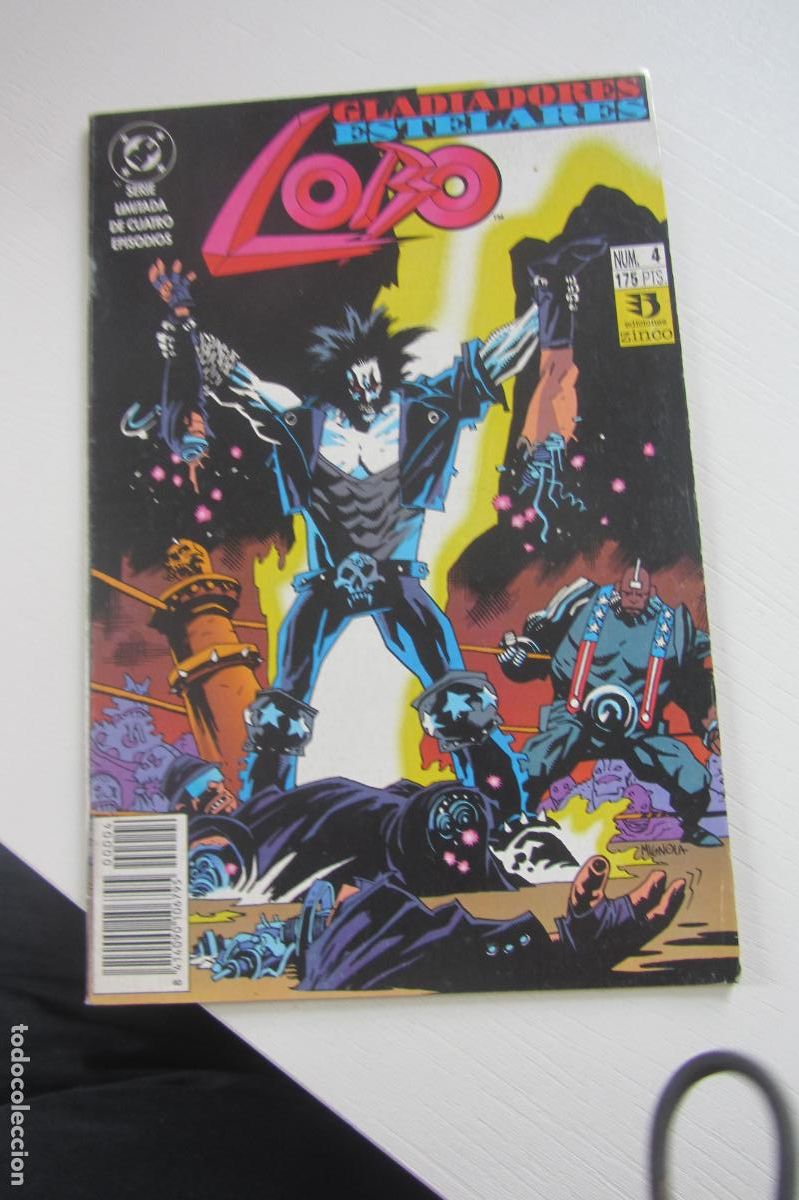 C&oacute;mics: LOBO. N&ordm; 4 DE 4. GLADIADORES ESTELARES. DC / ZINCO BUEN ESTADO arx49
