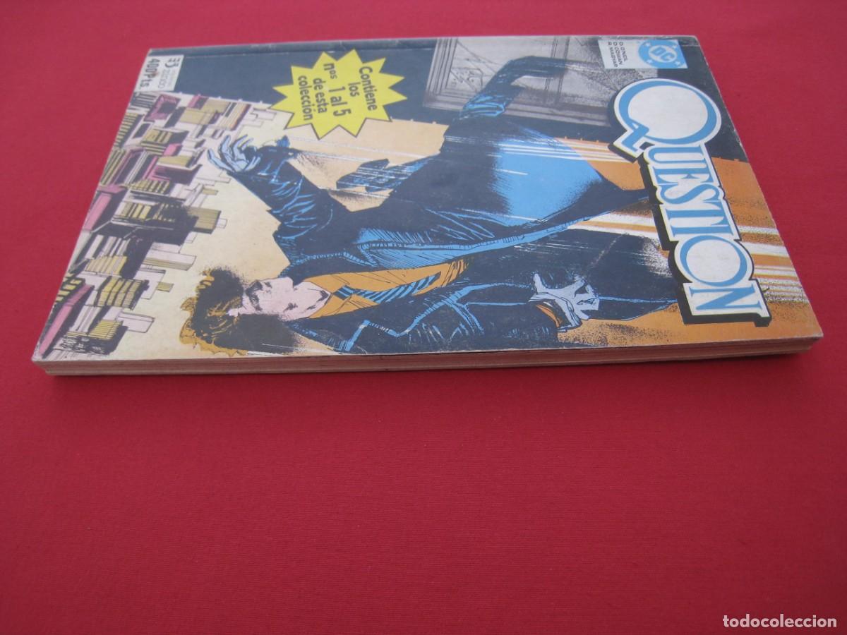 C&oacute;mics: QUESTION - CONTIENE LOS N&ordm; 1 AL N&ordm; 5 - RETAPADO - EDICIONES ZINCO. - Foto 5