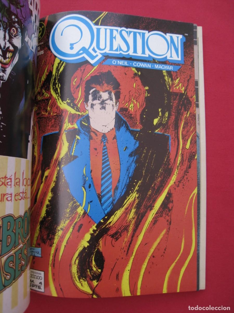 C&oacute;mics: QUESTION - CONTIENE LOS N&ordm; 1 AL N&ordm; 5 - RETAPADO - EDICIONES ZINCO. - Foto 13
