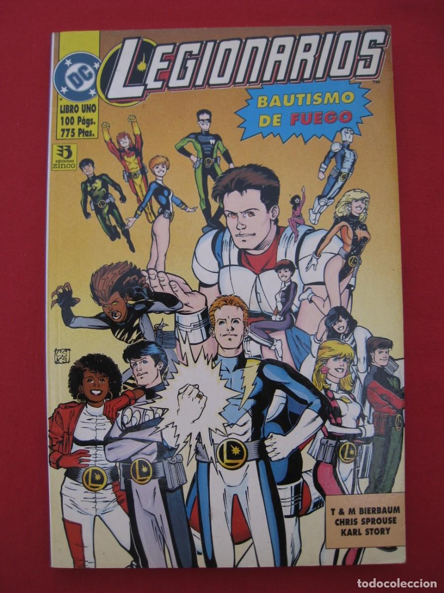 C&oacute;mics: LEGIONARIOS - LIBRO UNO - DC COMICS - EDICIONES ZINCO.