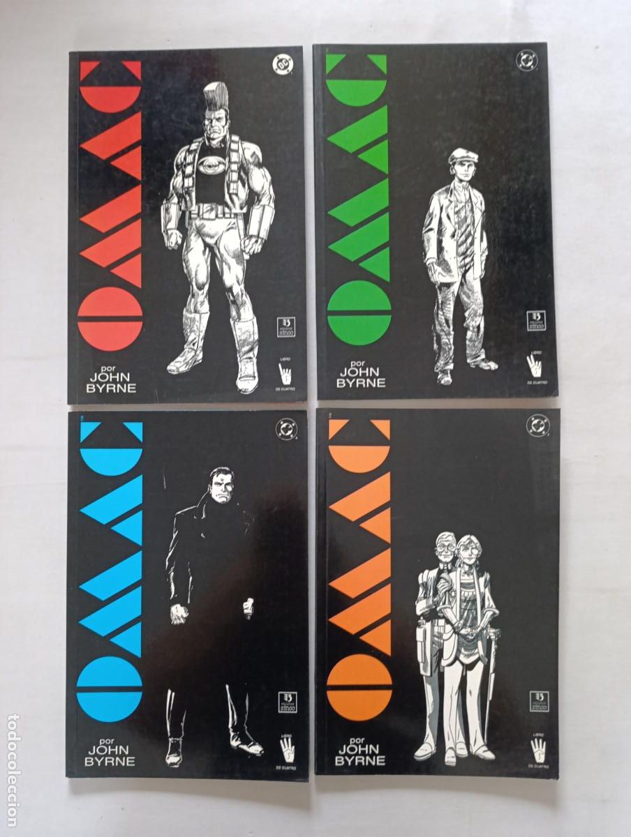 C&oacute;mics: OMAC COMPLETA - N&ordm; 1, 2, 3 Y 4 - 4 TOMOS - JOHN BYRNE - DC - ZINCO (F2w)