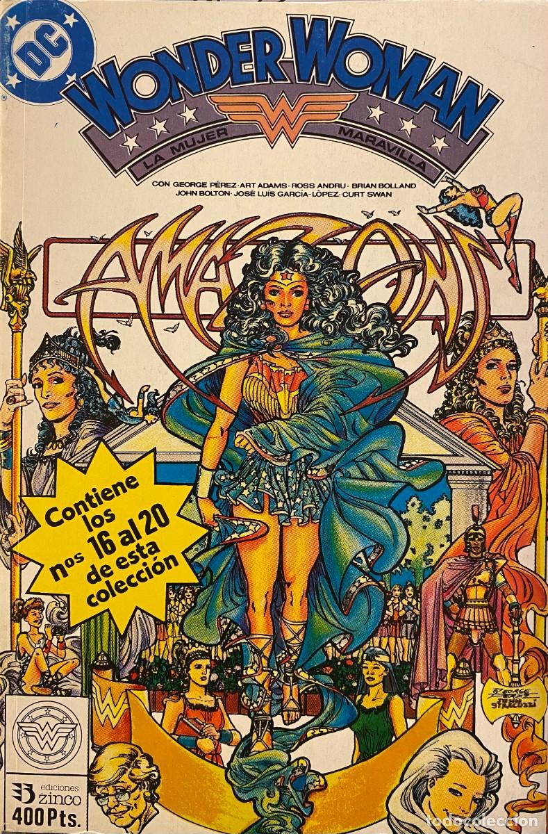 C&oacute;mics: WONDER WOMAN - Tomo Retapado n&uacute;meros 16, 17, 18, 19 y 20 (Zinco)