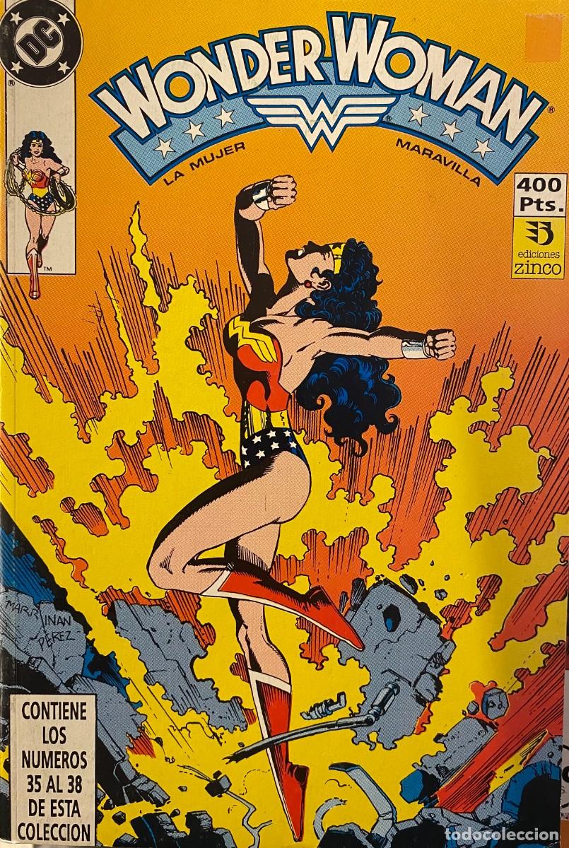 C&oacute;mics: WONDER WOMAN - Tomo Retapado n&uacute;meros 35, 36, 37 y 38 (Zinco)
