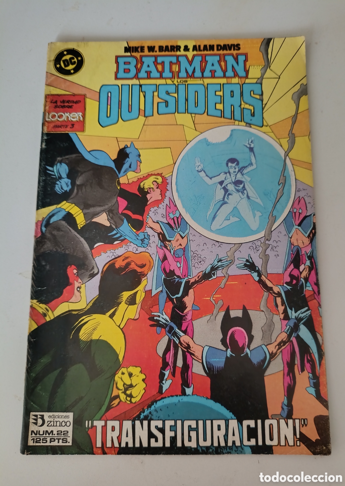 C&oacute;mics: Lote de 4 comics Batman Outsider - Foto 2