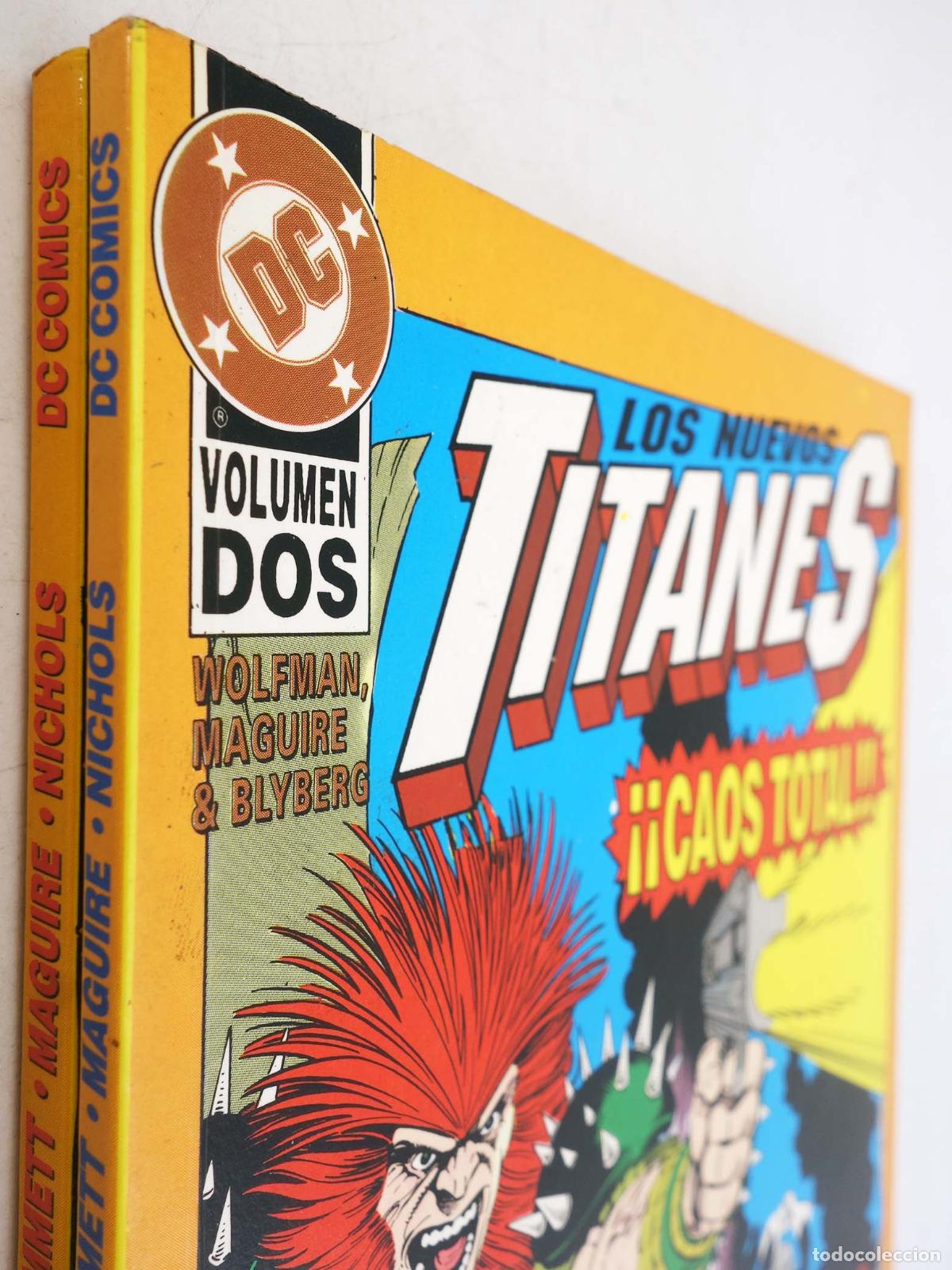 C&oacute;mics: NUEVOS TITANES CAOS TOTAL 1,2. COMPLETA. Zinco, 1994 - Foto 3
