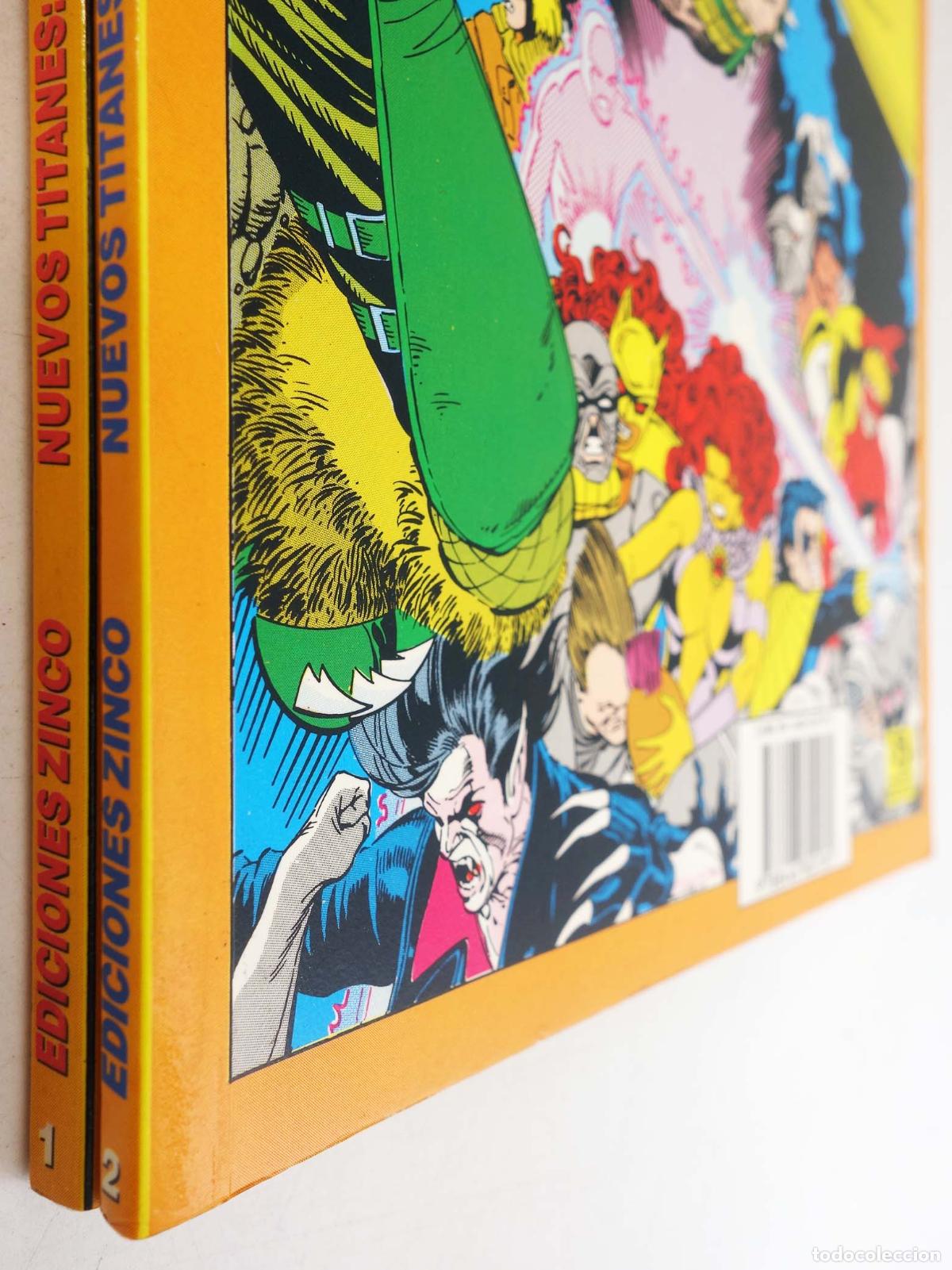 C&oacute;mics: NUEVOS TITANES CAOS TOTAL 1,2. COMPLETA. Zinco, 1994 - Foto 4