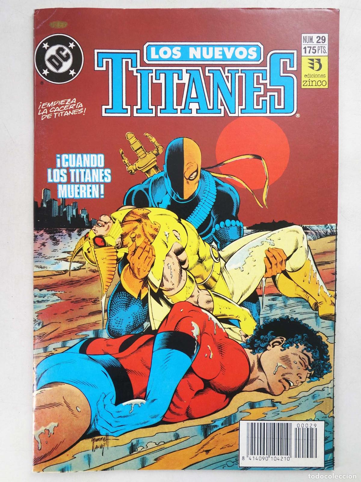 Comics: NUEVOS TITANES VOL. 2 29. CUANDO LOS TITANES MUEREN. Zinco, 1991