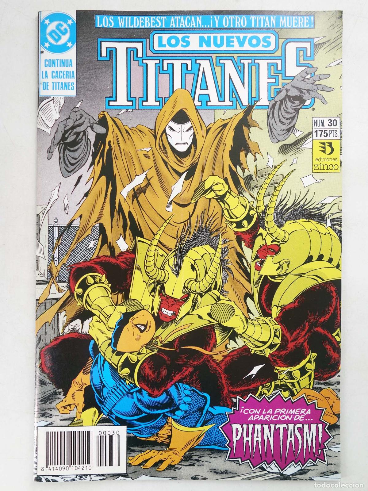 Comics: NUEVOS TITANES VOL. 2 30. LOS WILDEBEST ATACAN...Y OTRO TITAN NUERE. Zinco, 1991