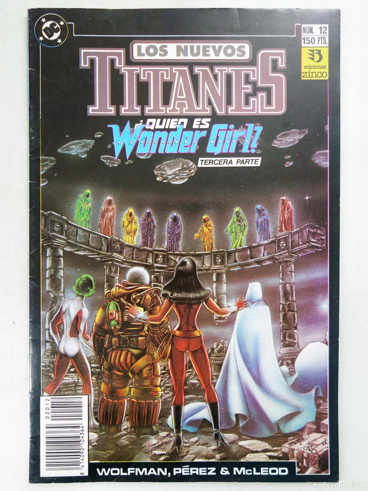 C&oacute;mics: NUEVOS TITANES VOL. 2 12. QUIEN ES WONDER GIRL - TERCERA PARTE. Zinco, 1990