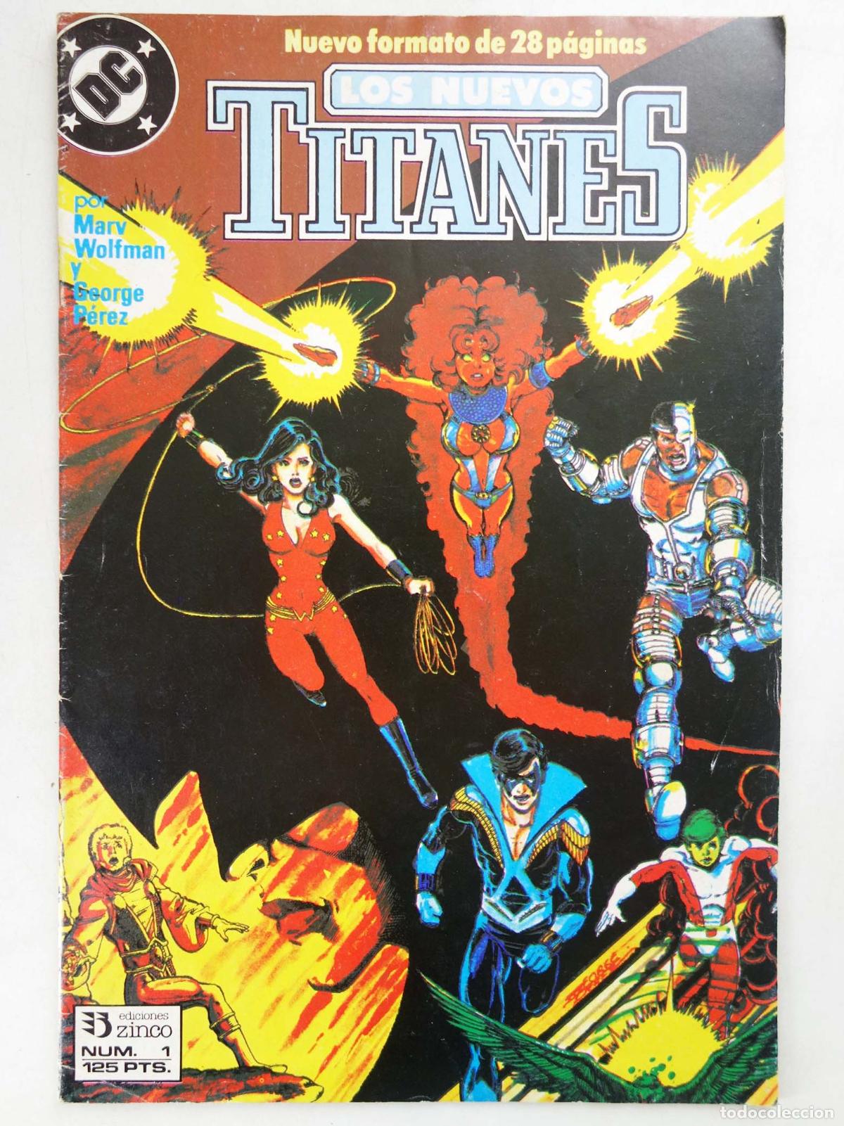 C&oacute;mics: NUEVOS TITANES VOL. 2 1. LOS NUEVOS TITANES. Zinco, 1989