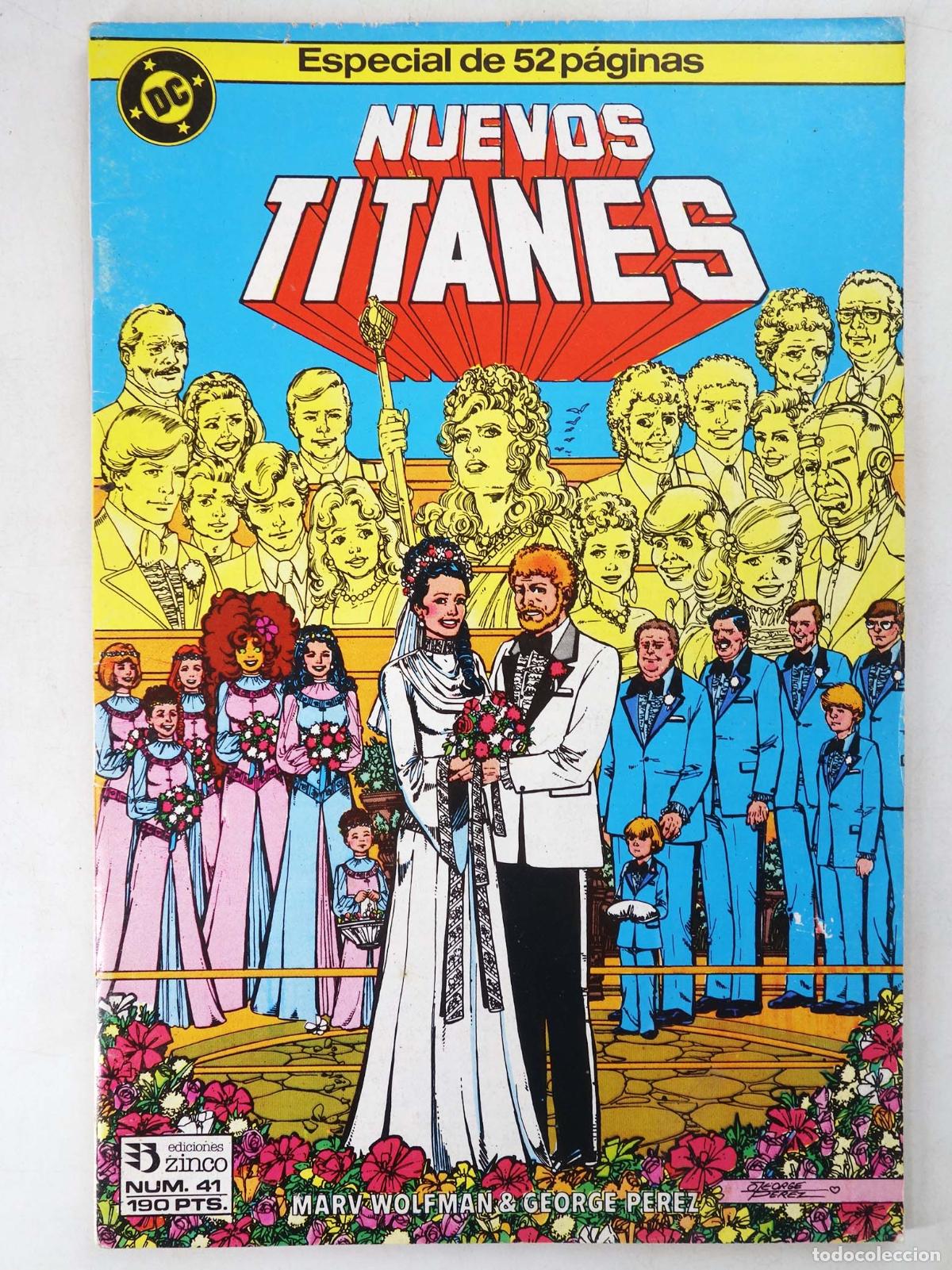 C&oacute;mics: NUEVOS TITANES VOL. 1 41. NUEVOS TITANES. Zinco, 1987