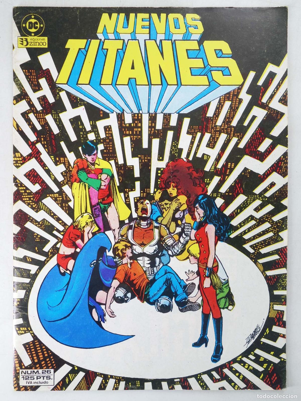 C&oacute;mics: NUEVOS TITANES VOL. 1 26. NUEVOS TITANES. Zinco, 1986