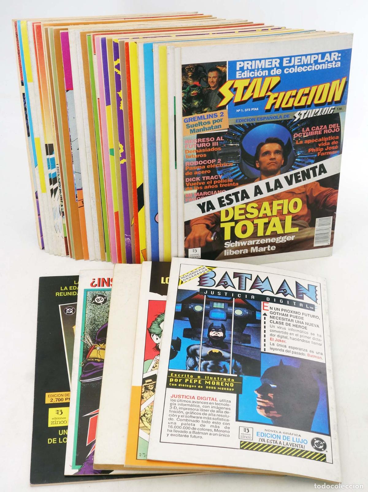 C&oacute;mics: WONDER WOMAN 1 A 33,35 A 38,38. falta 34. Zinco, 1988