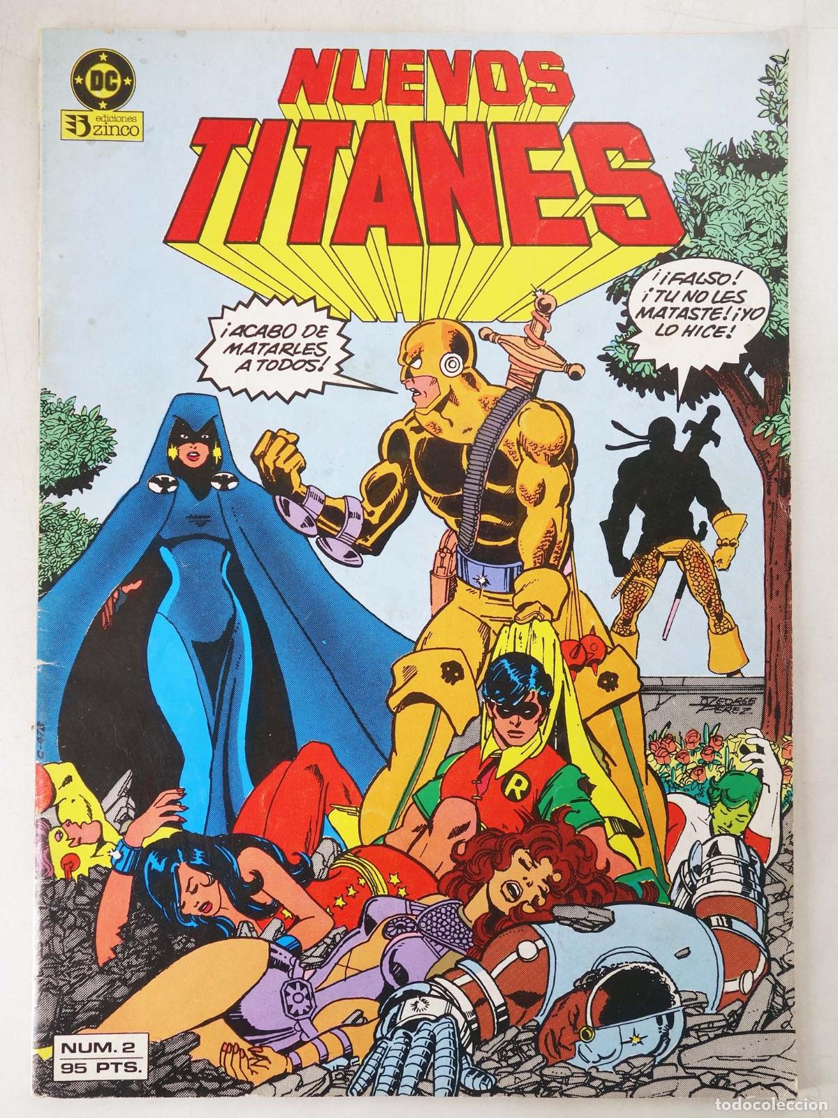 C&oacute;mics: NUEVOS TITANES VOL. 1 2. NUEVOS TITANES. Zinco, 1984