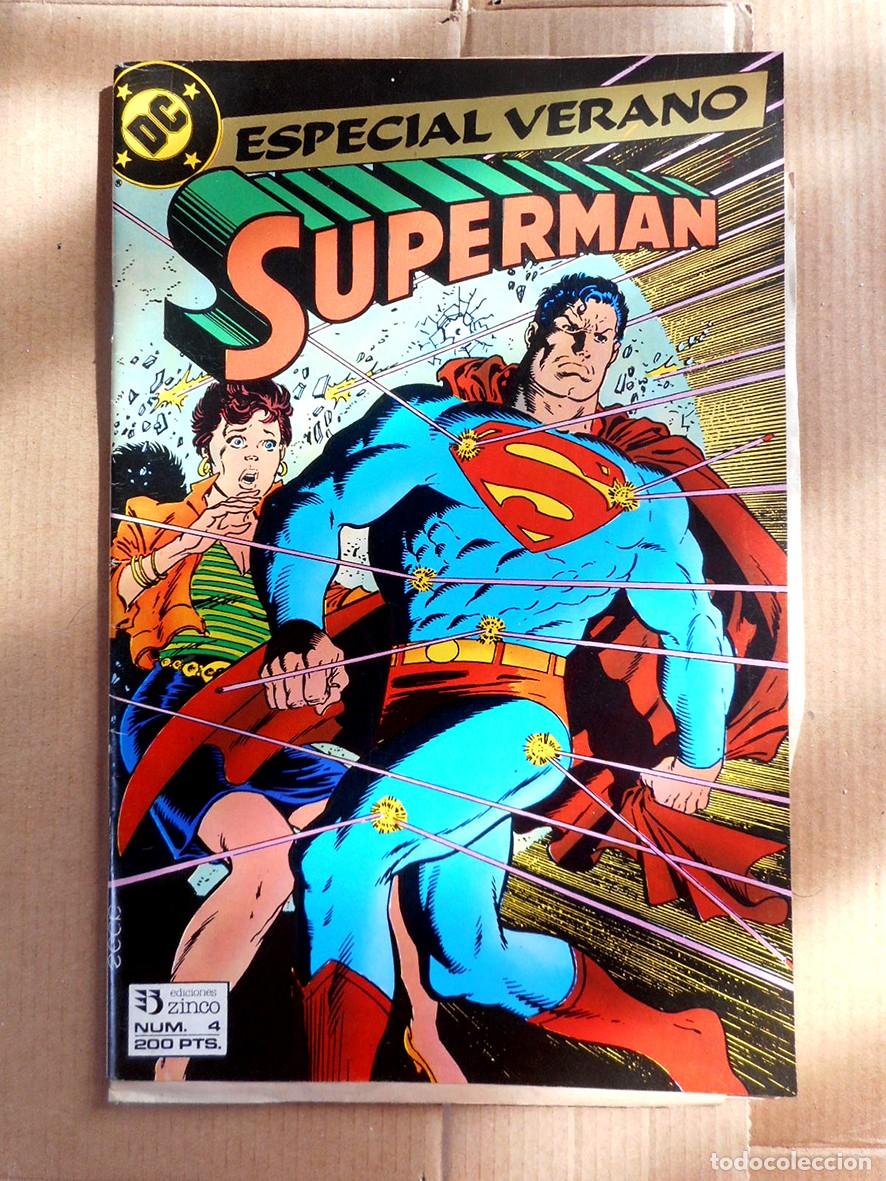 C&oacute;mics: SUPERMAN ESPECIAL VERANO (ZINCO - AGOSTO 1989) ROGER STERN - MIKE MIGNOLA -INCLUYE P&Oacute;STER-