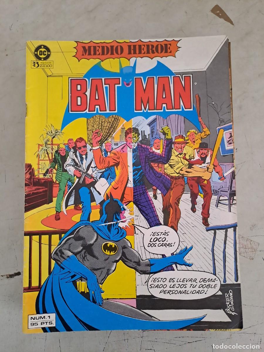 C&oacute;mics: Batman completa 20 n&uacute;meros, Zinco en muy buen estado Bolsa DA