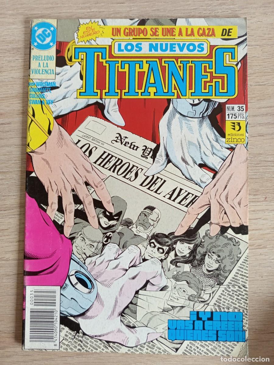 C&oacute;mics: LOS NUEVOS TITANES 35 VOL 2 ZINCO - Foto 1