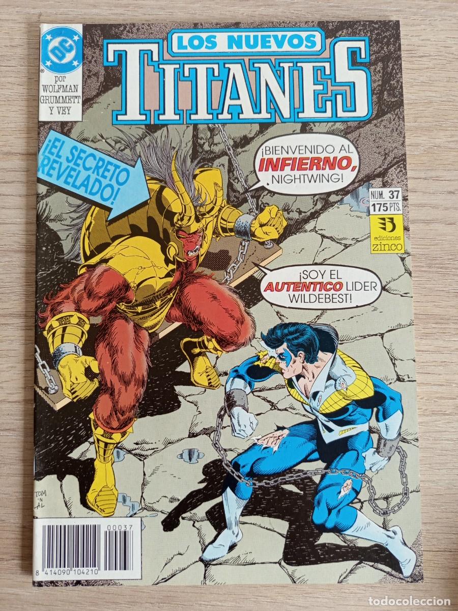 C&oacute;mics: LOS NUEVOS TITANES 37 VOL 2 ZINCO - Foto 1