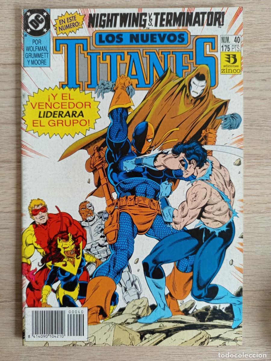C&oacute;mics: LOS NUEVOS TITANES 40 VOL 2 ZINCO - Foto 1