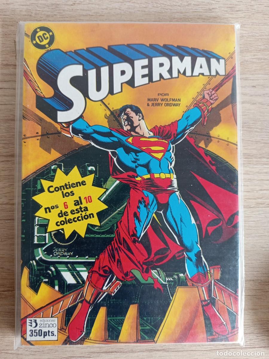 C&oacute;mics: SUPERMAN 6-7-8-9-10 ZINCO