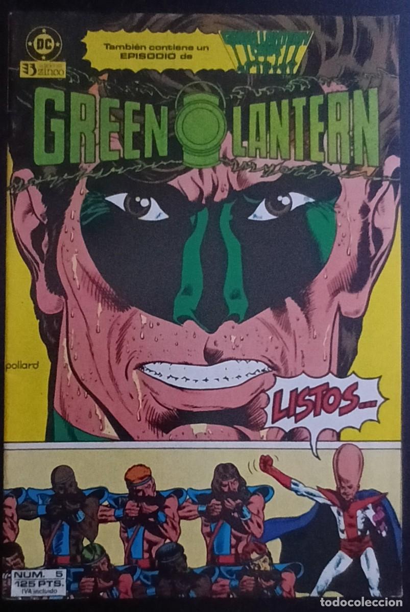 C&oacute;mics: GREEN LANTERN-ZINCO- N&ordm; 5 -GRAN KEITH POLLARD-1986-MUY BUENO-MUY DIF&Iacute;CIL-LEA-VEA-1522
