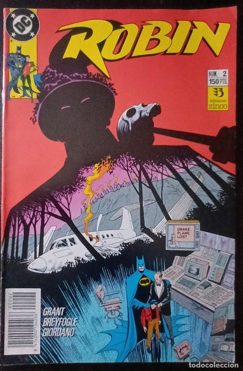 C&oacute;mics: ROBIN-ZINCO- N&ordm; 2 -GRANDES ALAN GRANT-NORM BREYFOGLE-1991-MUY BUENO-MUY DIF&Iacute;CIL-LEA-VEA-1523