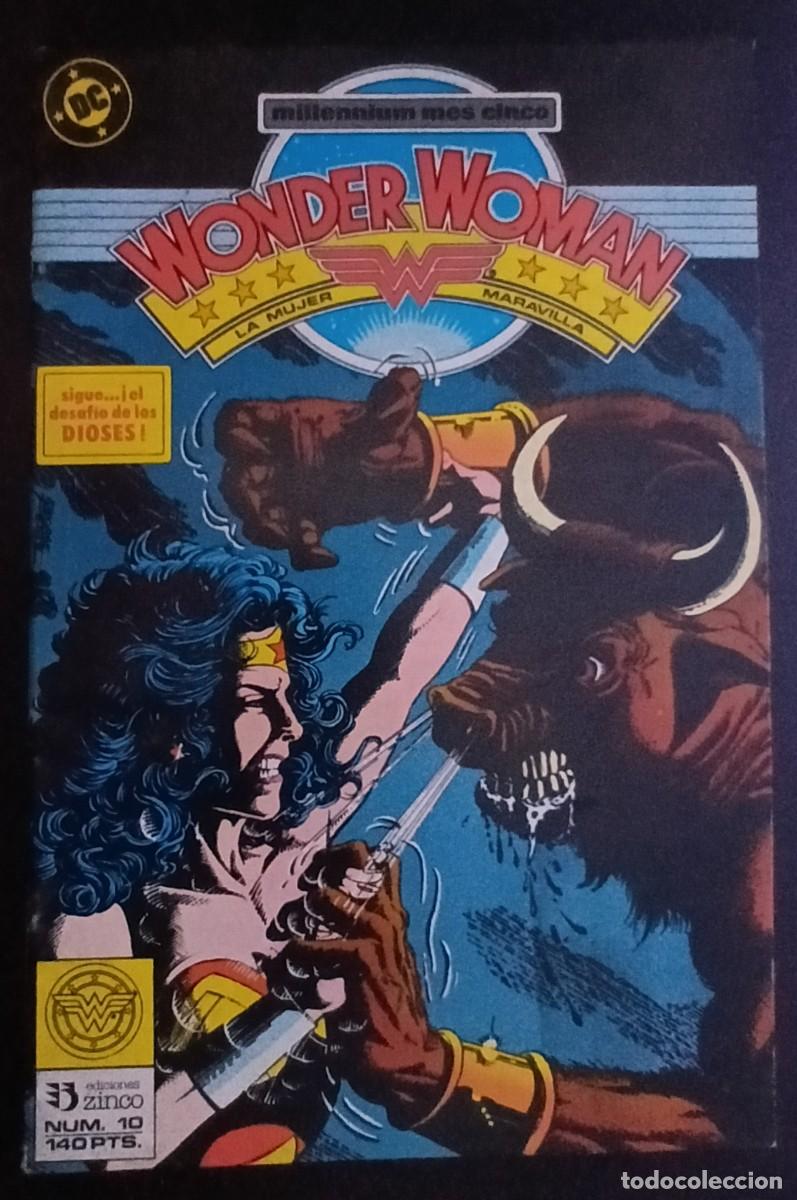 Comics: WONDER WOMAN-ZINCO- N&ordm; 10 -M&Iacute;T&Iacute;CO N&Uacute;MERO-1988-GEORGE PEREZ-B.PATTERSON-M.BUENO-DIF&Iacute;CIL-LEA-VEA-1524