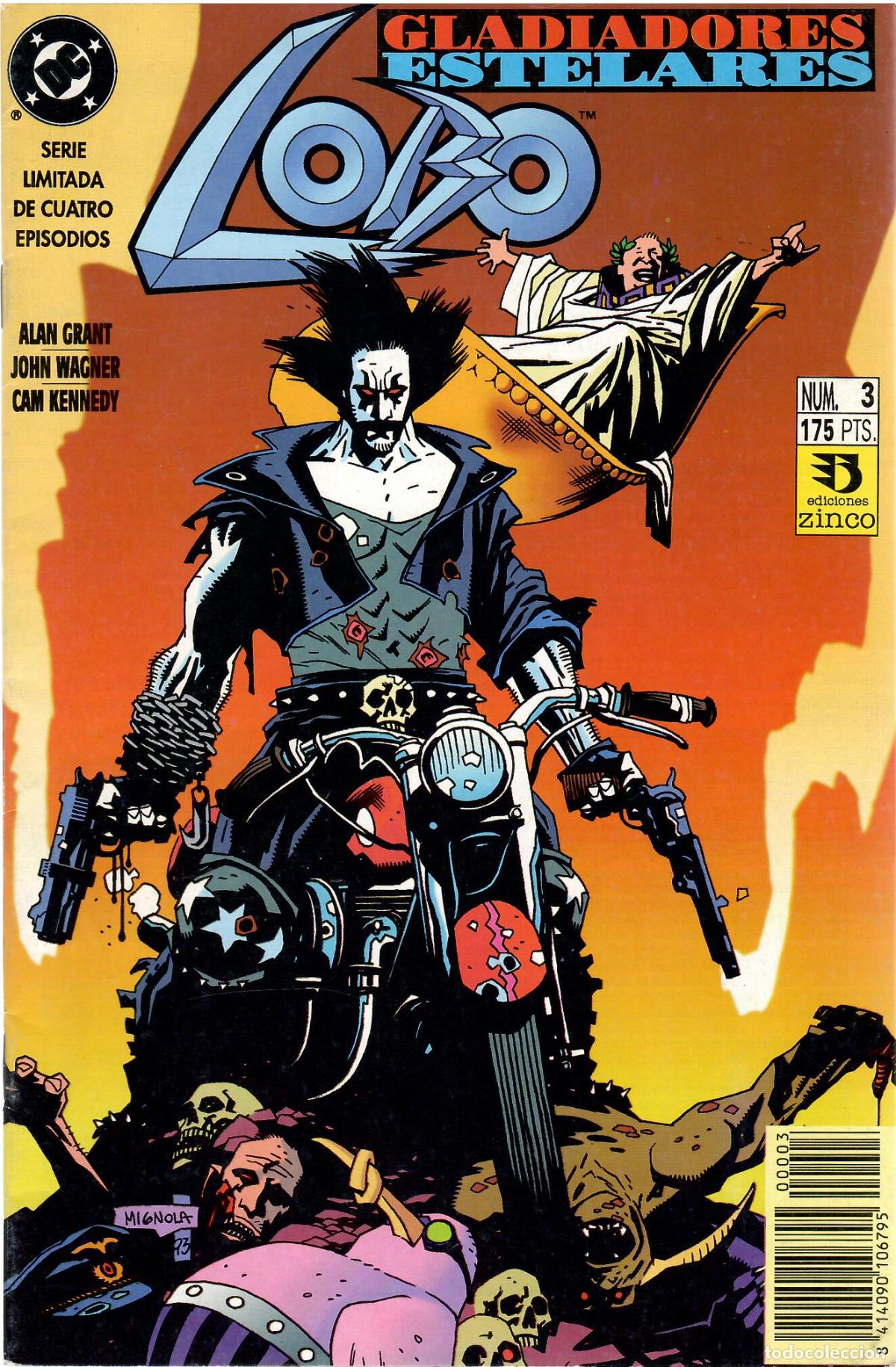 C&oacute;mics: Comic Lobo: Gladiadores estelares, n&ordm; 3 - Ediciones Zinco - Foto 1