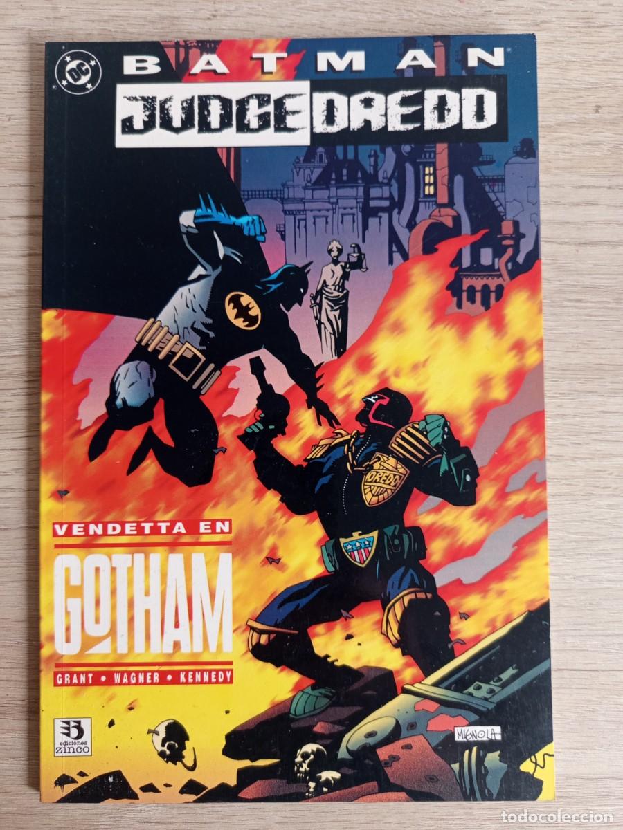 C&oacute;mics: BATMAN - JUDGE DREDD - VENDETTA EN GOTHAM - ZINCO - - Foto 1