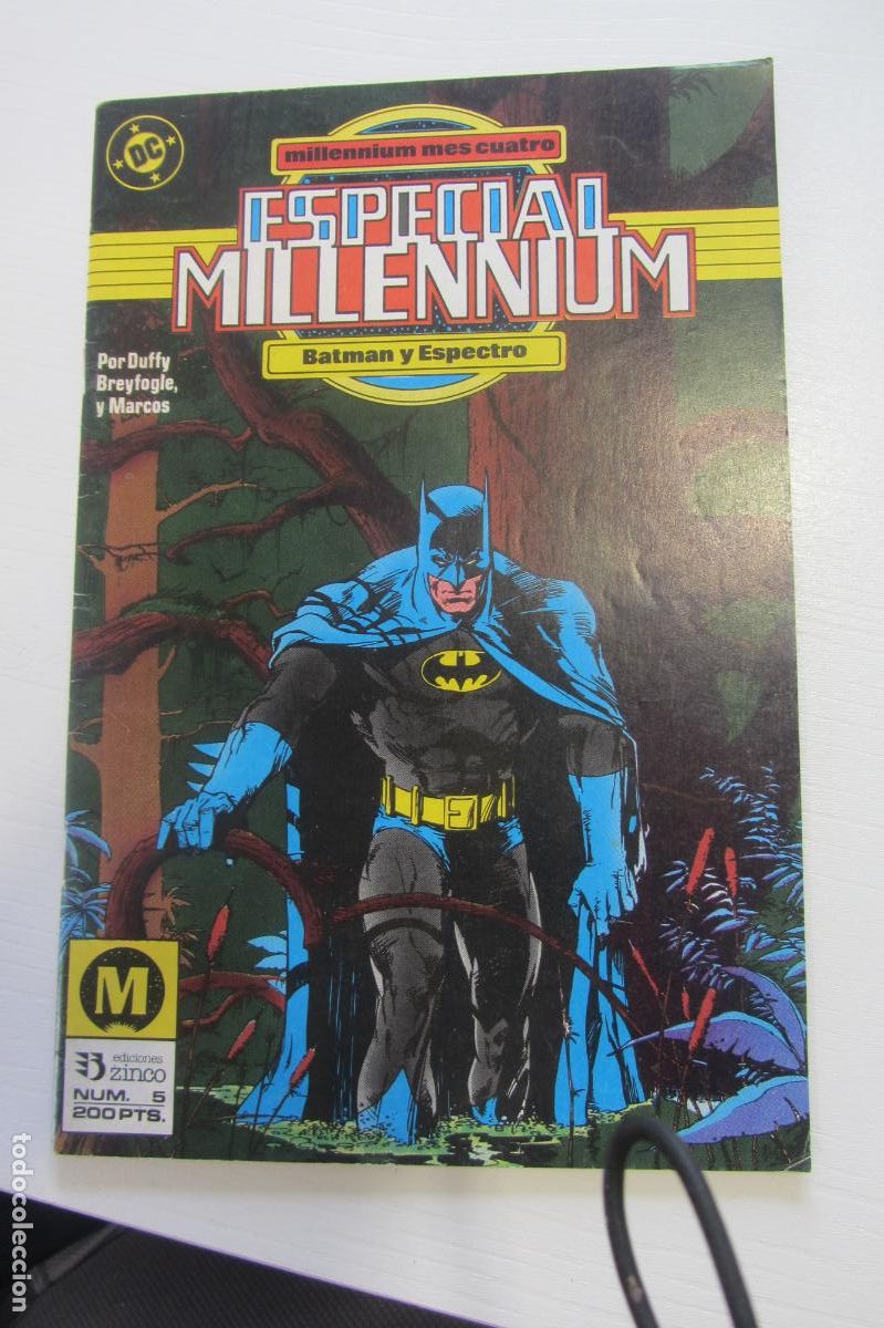 C&oacute;mics: ESPECIAL MILLENNIUM N&ordm; 5 - BATMAN Y ESPECTRO ED. ZINCO arx184