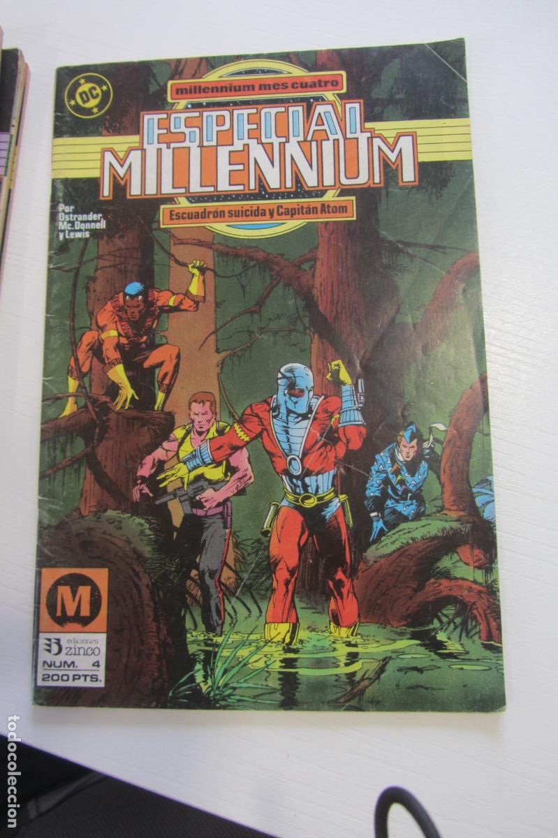 C&oacute;mics: ESPECIAL MILLENNIUM N&ordm; 4 - ESCUADRON SUICIDA Y CAPITAN ATOM ED. ZINCO arx184