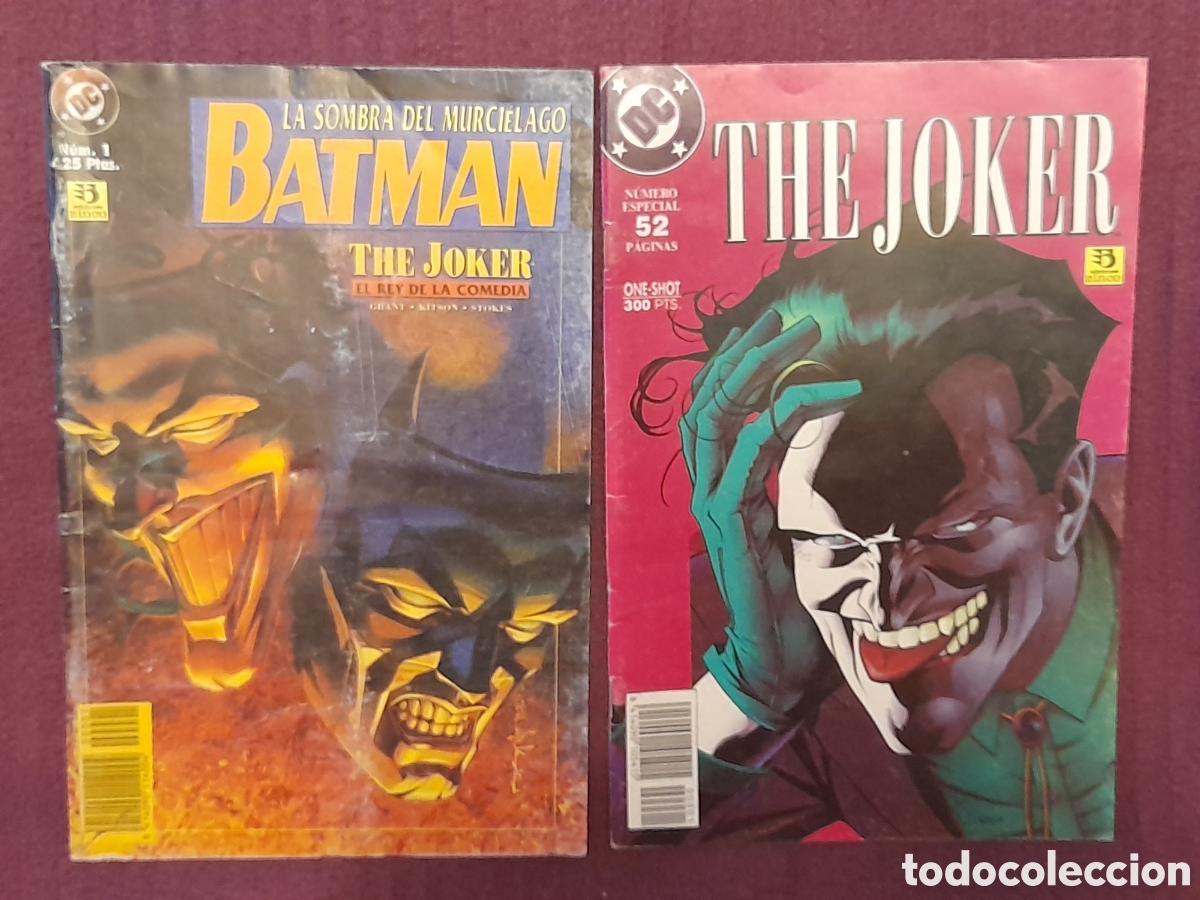 C&oacute;mics: Dos comic DC, Batman & the Joker - Foto 1