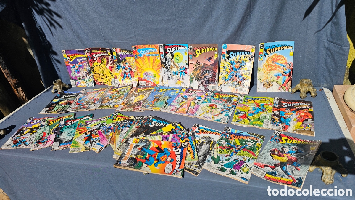 C&oacute;mics: Lote de c&oacute;mics de Superman....