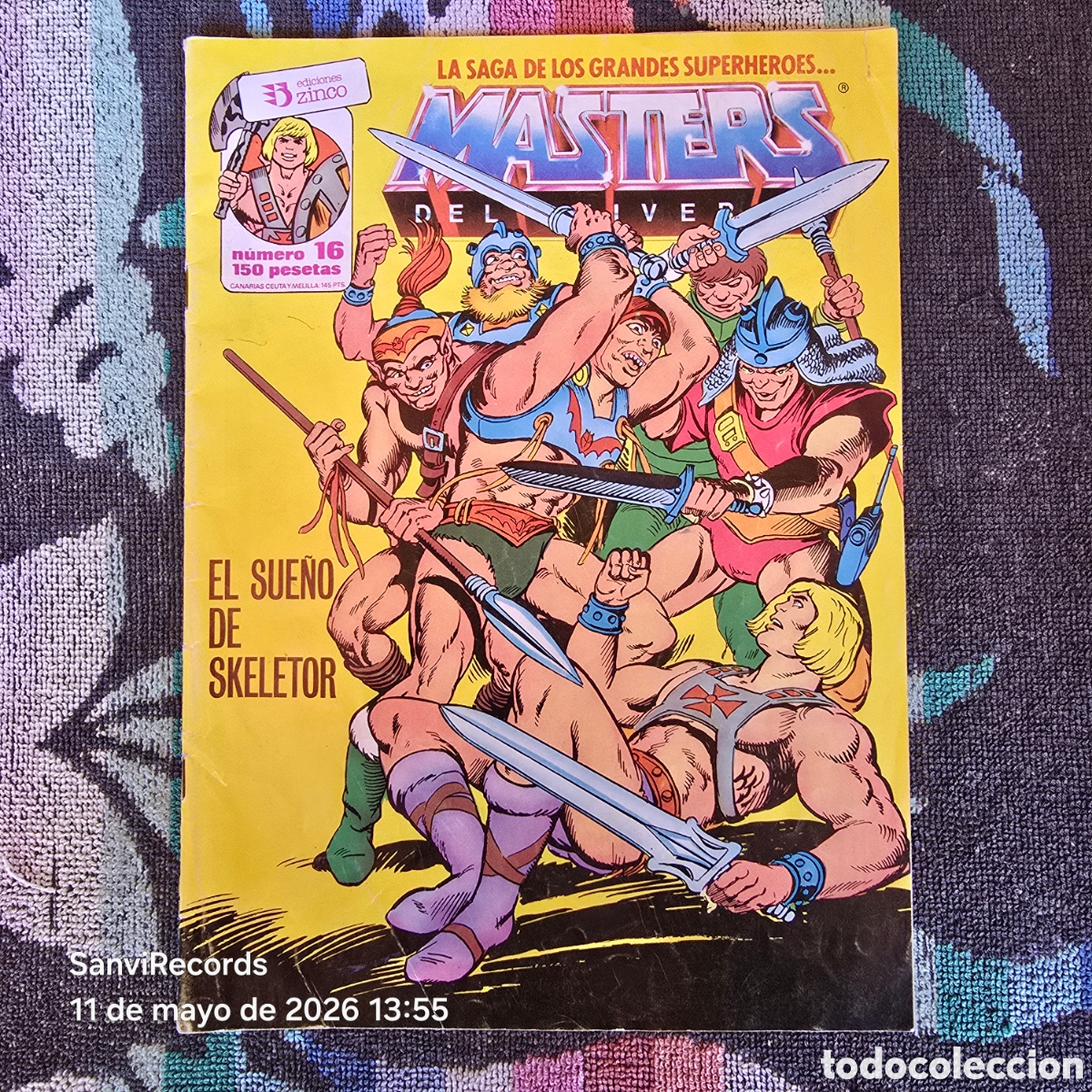 C&oacute;mics: MASTERS DEL UNIVERSO 16: EL SUE&Ntilde;O DE SKELETOR (ZINCO)