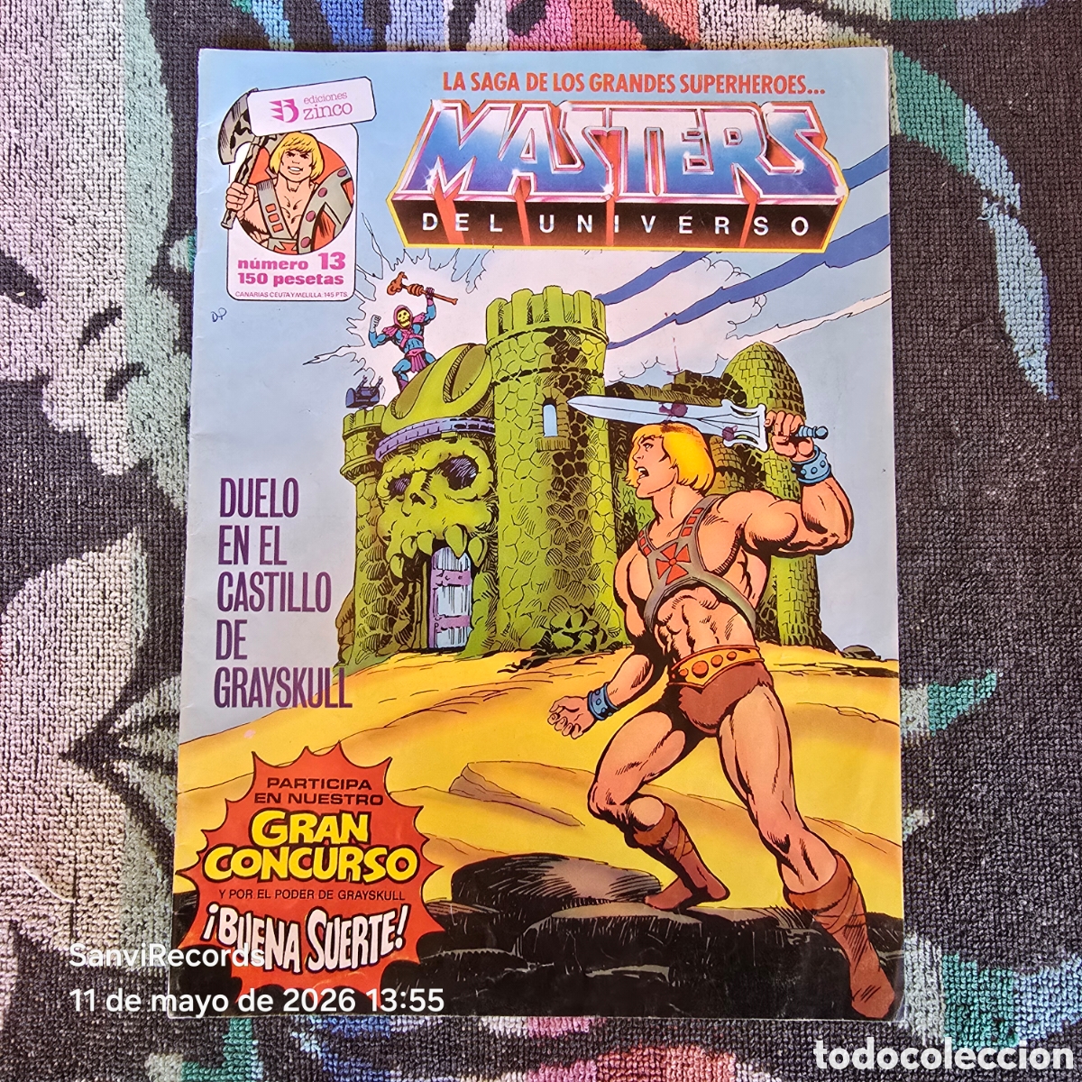 C&oacute;mics: MASTERS DEL UNIVERSO 13: DUELO EN EL CASTILLO DE GRAYSKULL (ZINCO)