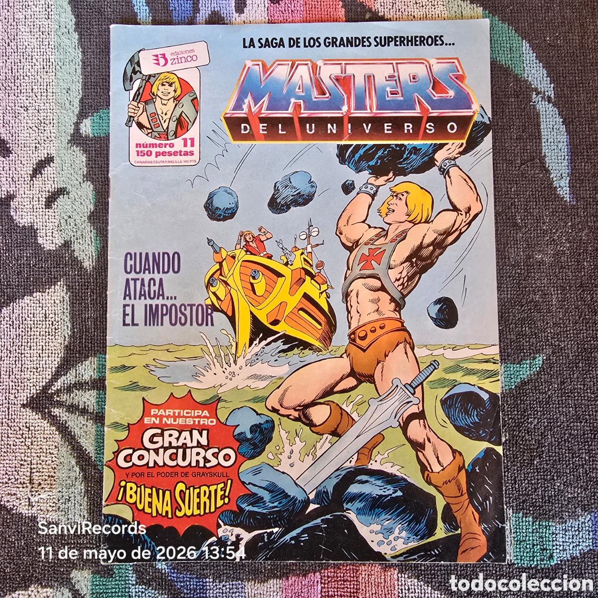 C&oacute;mics: MASTERS DEL UNIVERSO 11: CUANDO ATACA... EL IMPOSTOR (ZINCO)