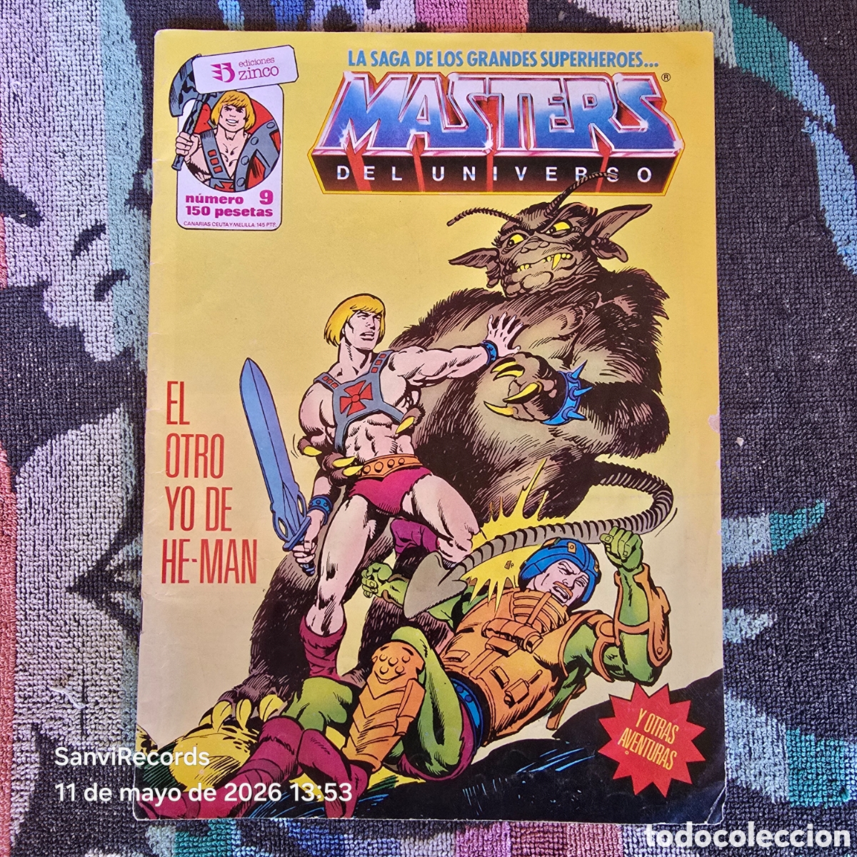C&oacute;mics: MASTERS DEL UNIVERSO 9: EL OTRO YO DE HE-MAN (ZINCO)