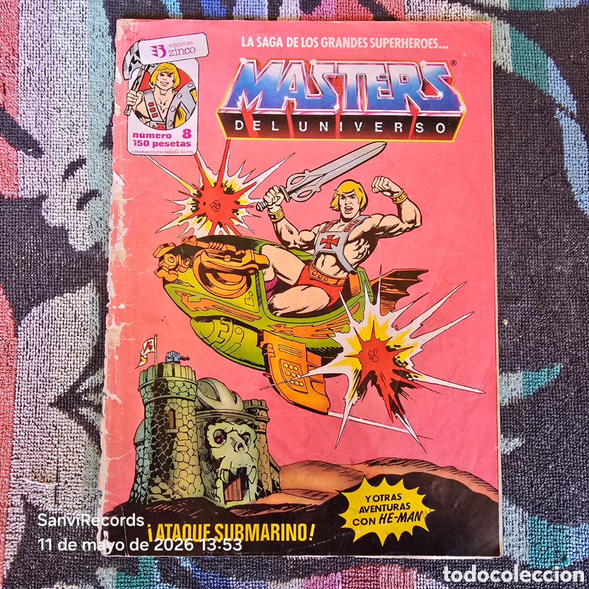 C&oacute;mics: MASTERS DEL UNIVERSO 8: &iexcl;ATAQUE SUBMARINO! (ZINCO)