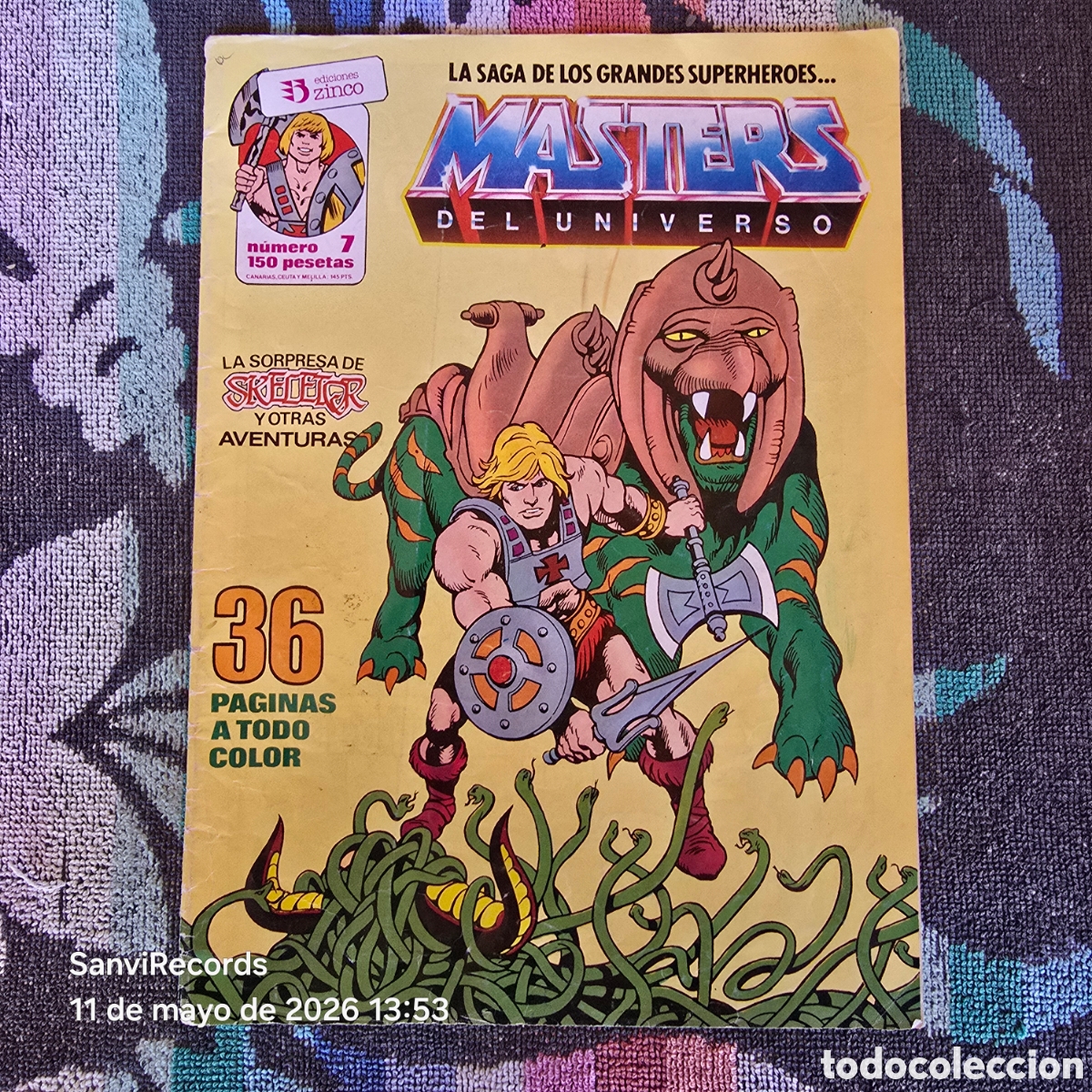 C&oacute;mics: MASTERS DEL UNIVERSO 7: LA SORPRESA DE SKELETOR (ZINCO)