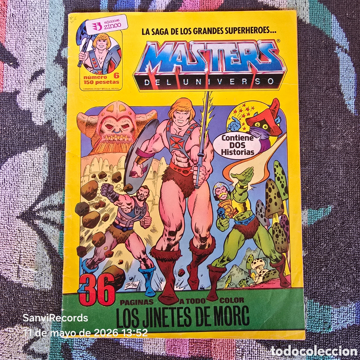 C&oacute;mics: MASTERS DEL UNIVERSO 6: LOS JINETES DE MORC (ZINCO)